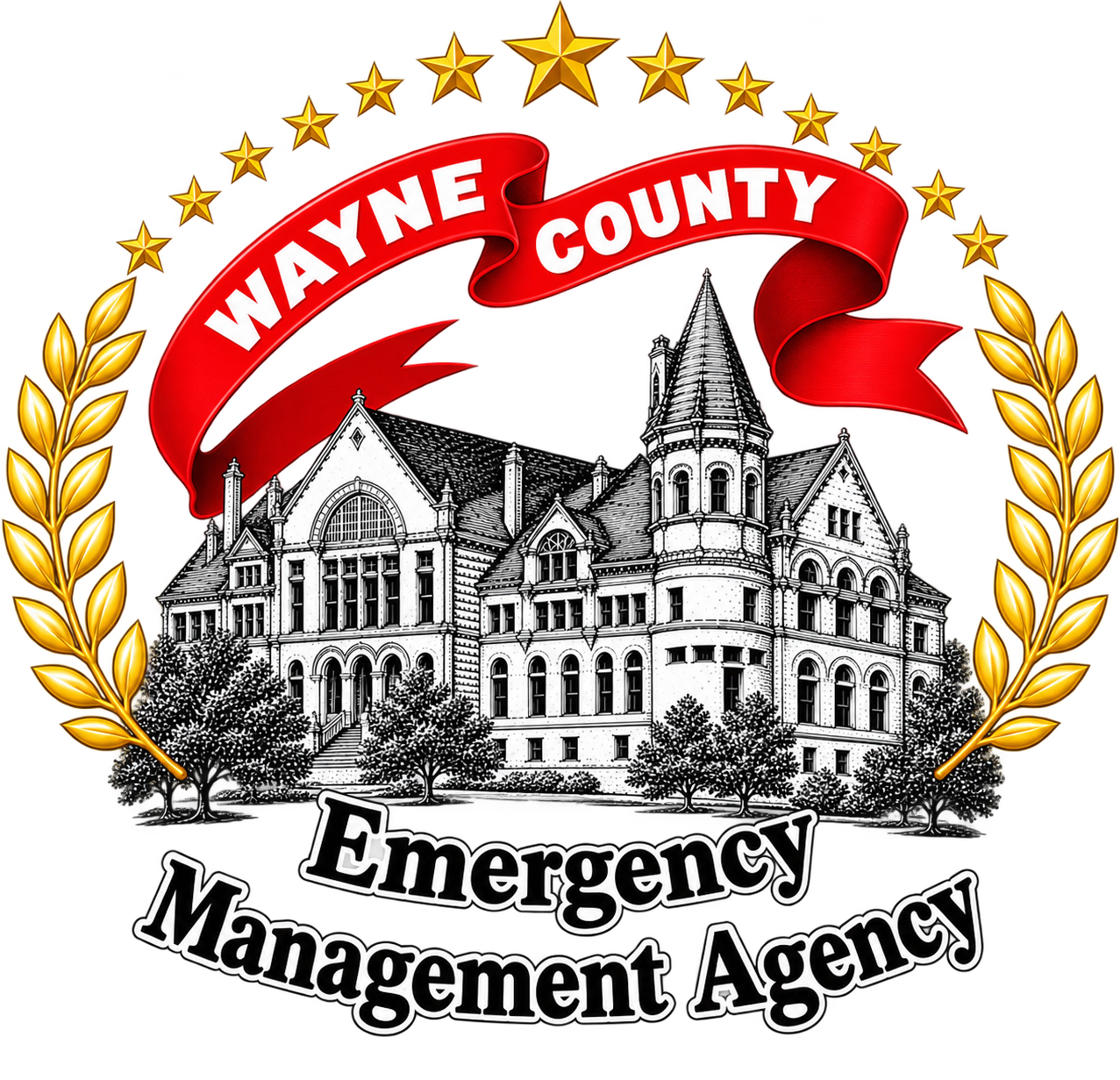 Wayne County Emergency Management Dept. Seal